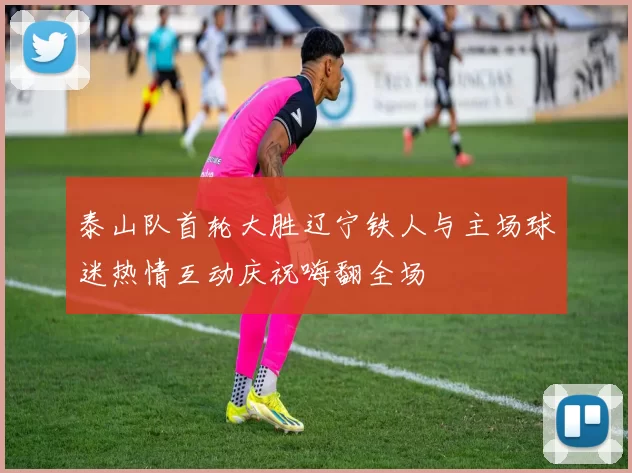 泰山队首轮大胜辽宁铁人与主场球迷热情互动庆祝嗨翻全场